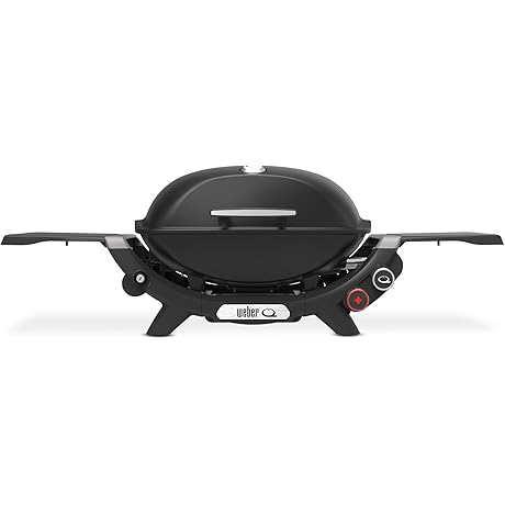 Weber Portable Propane Grill, Midnight Black. Take the Party Anywhere!