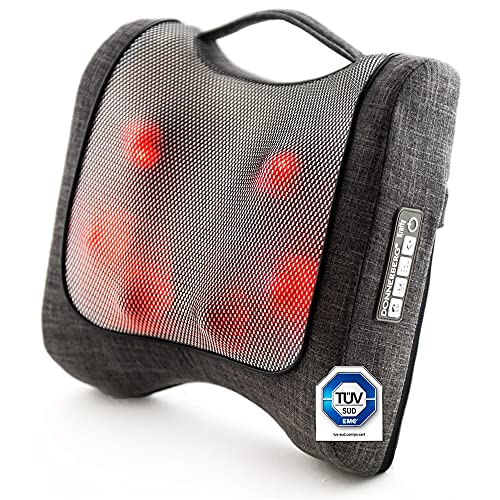 Donnerberg Cojín Masajeador Espalda lumbar Cojin de Masaje Shiatsu con Calor Infrarrojo - Marca Alemana Cover