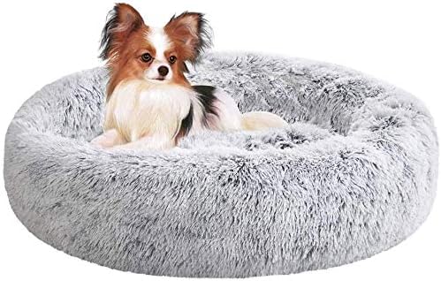Miniatura 7 de SAVFOX Cama calmante para perros, cama antiansiedad, cama de perro de felpa para perros pequeños, tamaño mediano, grande y XL, cama suave y cómoda