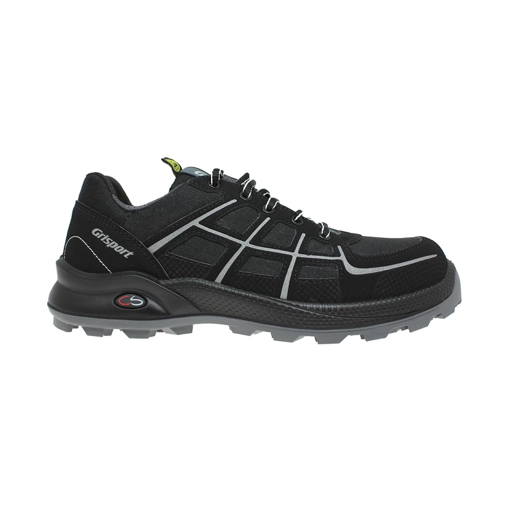 Grisport Męskie termiczne buty ochronne, czarny - czarny Black - 42 EU