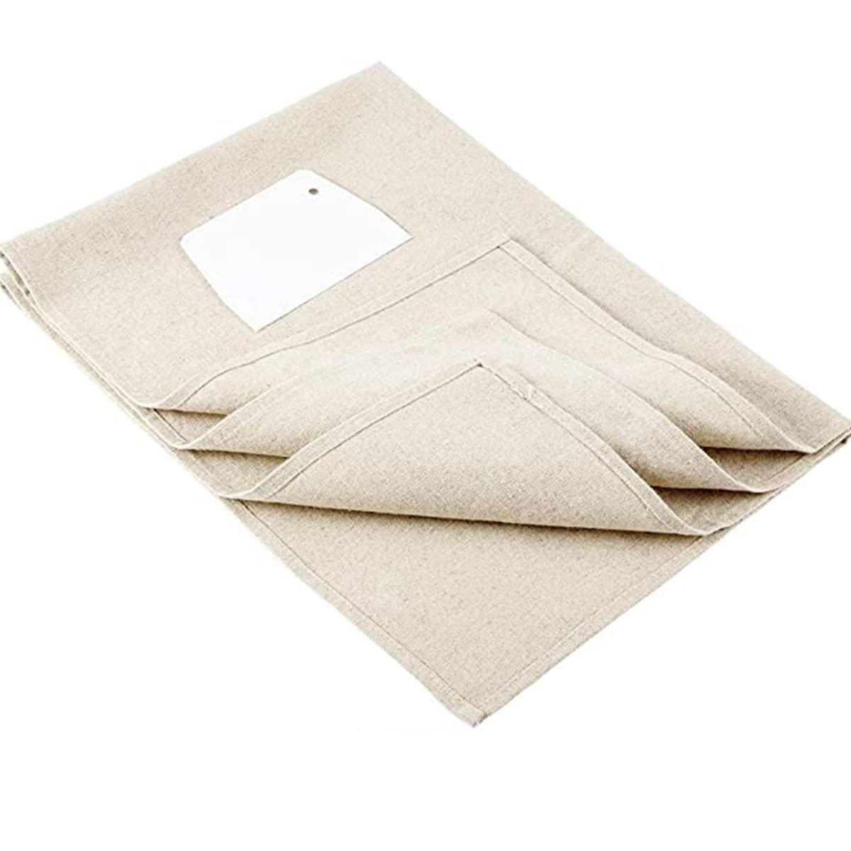 CTRLZS Large Professional Bakers Dough Couche (35x26Inch)- Pastry Proofing Cloth for Baking French Bread Loafs