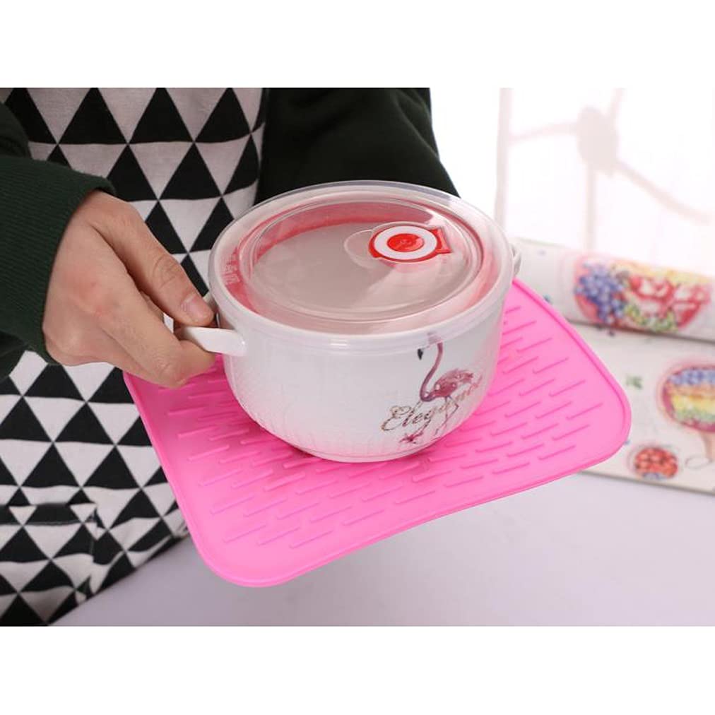 Set Di 6 Sottobicchieri In Silicone Con Supporto Metallico – Moderni, Colorati, Diametro 10,2 Cm – Antiscivolo E Anticalore, Regalo Ideale Per Amici E Casa