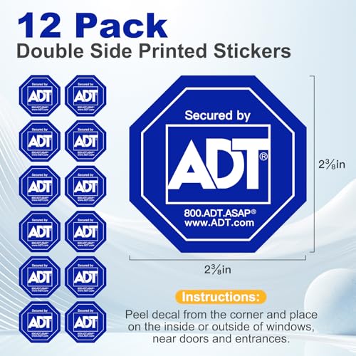 ADT Security Stickers