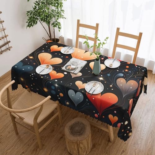 Nappe rectangulaire imperméable antitache lavable pour décoration intérieure - 2