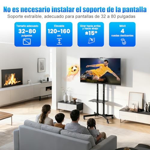 Opiniones de Carrito para tv los preferidos por los clientes. 8 Imagen adicional