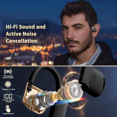 Image of Ai Language Translation Earbuds, Translator Earbuds Real Time with APP Compatible with iOS & Android, 144-Language Bluetooth Headphones Translating Device for Travel and Business - Black