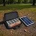 Solar Panel Storage Bag, Padded Portable Carrying Case with Double-Layer Protection, for Jackery SolarSaga 100W, ROCKPALS, for TOGO Power, Camping Gear