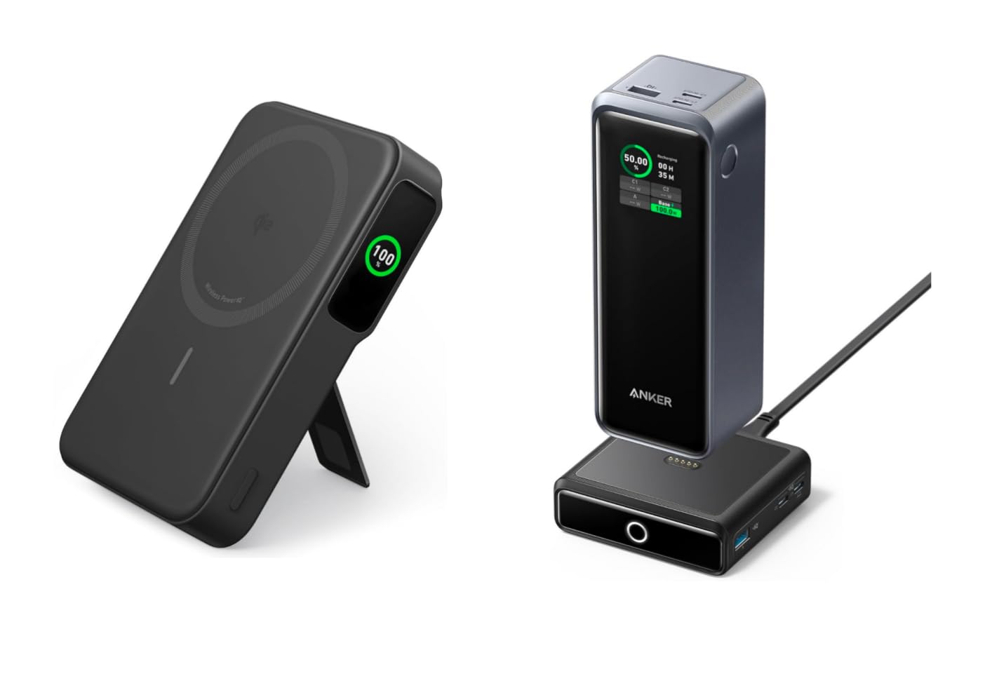 Amazon.com: Anker MagGo Power Bank, Qi2 Certified 15W Ultra