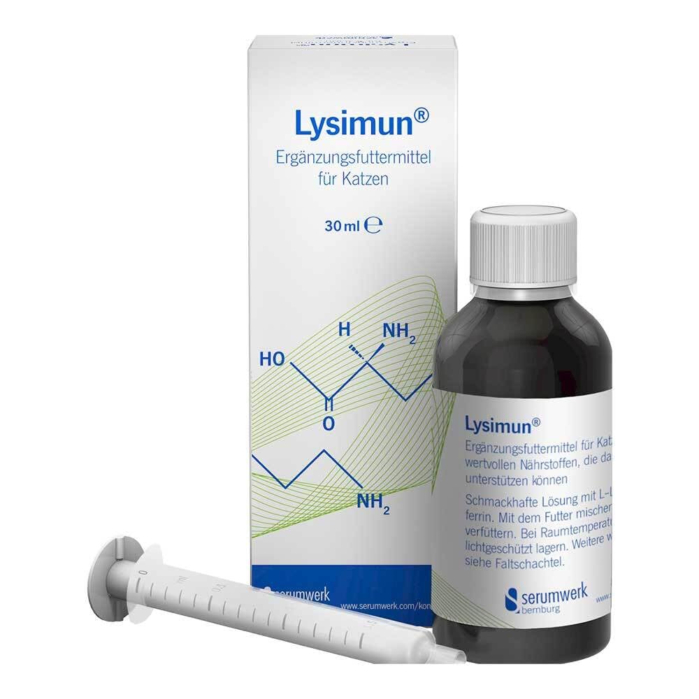LYSIMUN Ergänzungsfutterm.Lsg.f.Katzen 30 ml