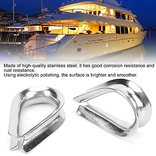 QITERSTAR Ditali per Cavo a Fune M20, 2 ditali per...