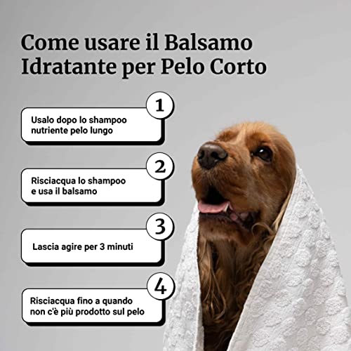 Bau Cosmesi Balsamo per Cani Idratante per Pelo