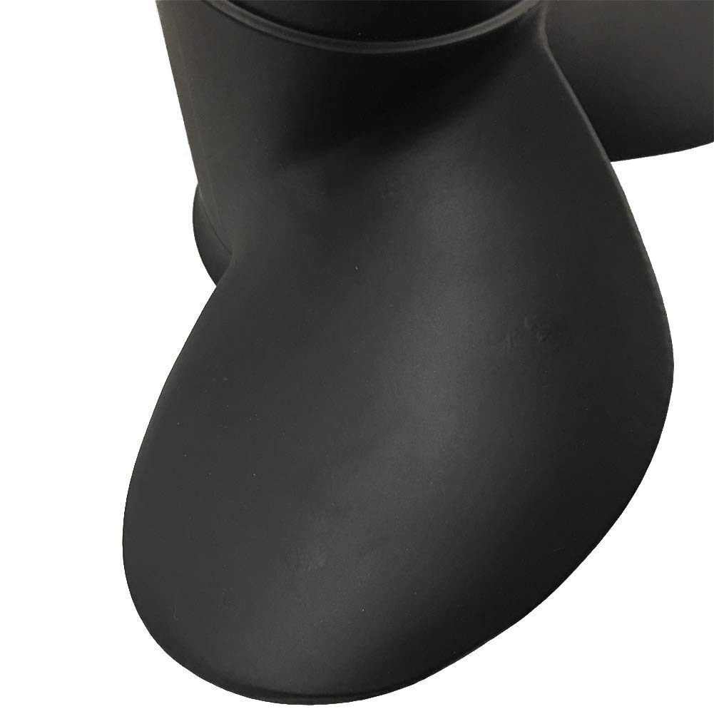 Capitán Propeller Fit Tohatsu Motores fueraborda 35-50HP Aluminio 13 Dientes Spline RH