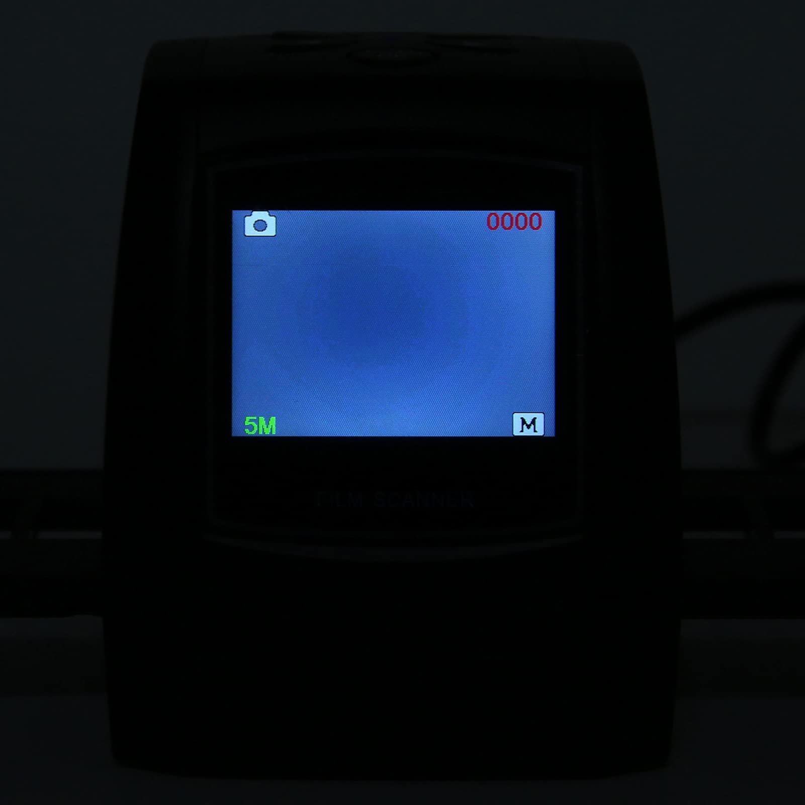 Escáner de Película Digital, Escáner de Película de Pantalla LCD de 2,4 Pulgadas para Computadora Portátil Formato JPEG Digital Portátil Pequeño para Teléfono Inteligente