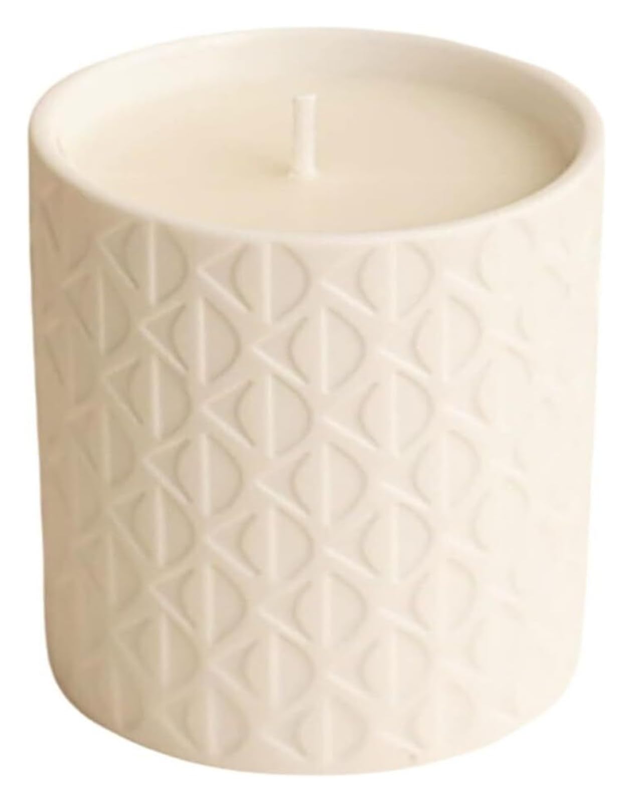 Scented Candle, Ceramic White Jar Candles Reusable Aromatherapy Home Scented Multicolor(Bergamot Cedarwood)