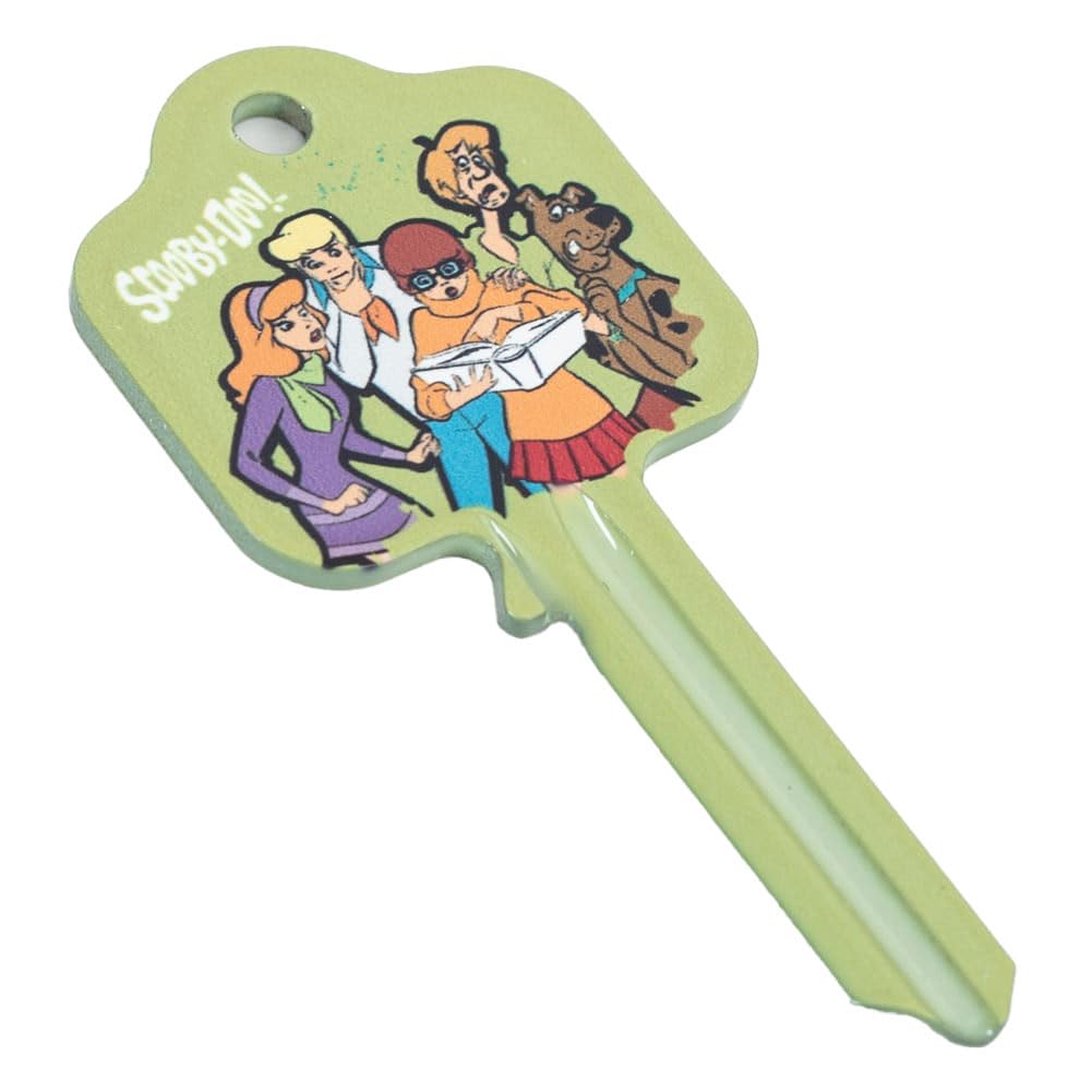 Scooby-Doo! Men's Multicoloured Scooby Doo Characters Blank Key (One Size) (Multicoloured)