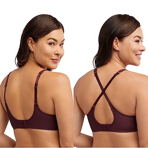 Image of Bali Women's Seamless Underwire Bra, One Smooth U Smoothing Underwire Bras for Women, Convertible Straps, Ultra Light
