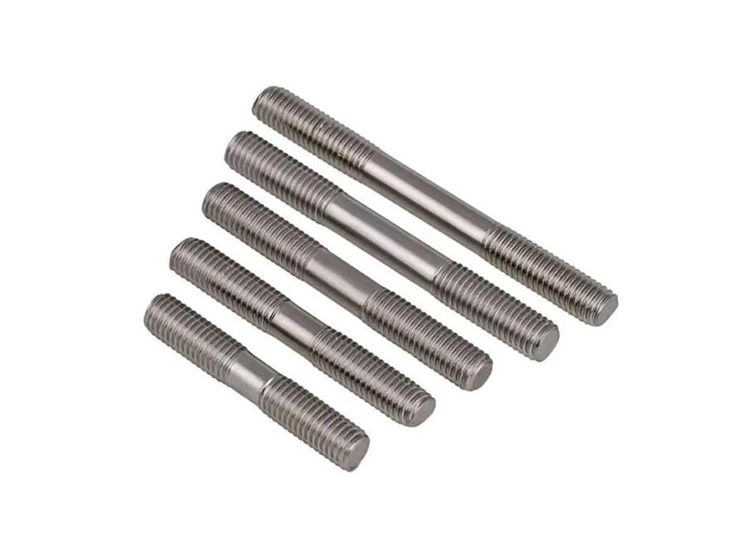 Uxcell M4x0.7 To M6x1 Double End Threaded Stud Screw Bolt 304 Stainless Steel Rod Reducer Adapter 20mm Long 10pcs