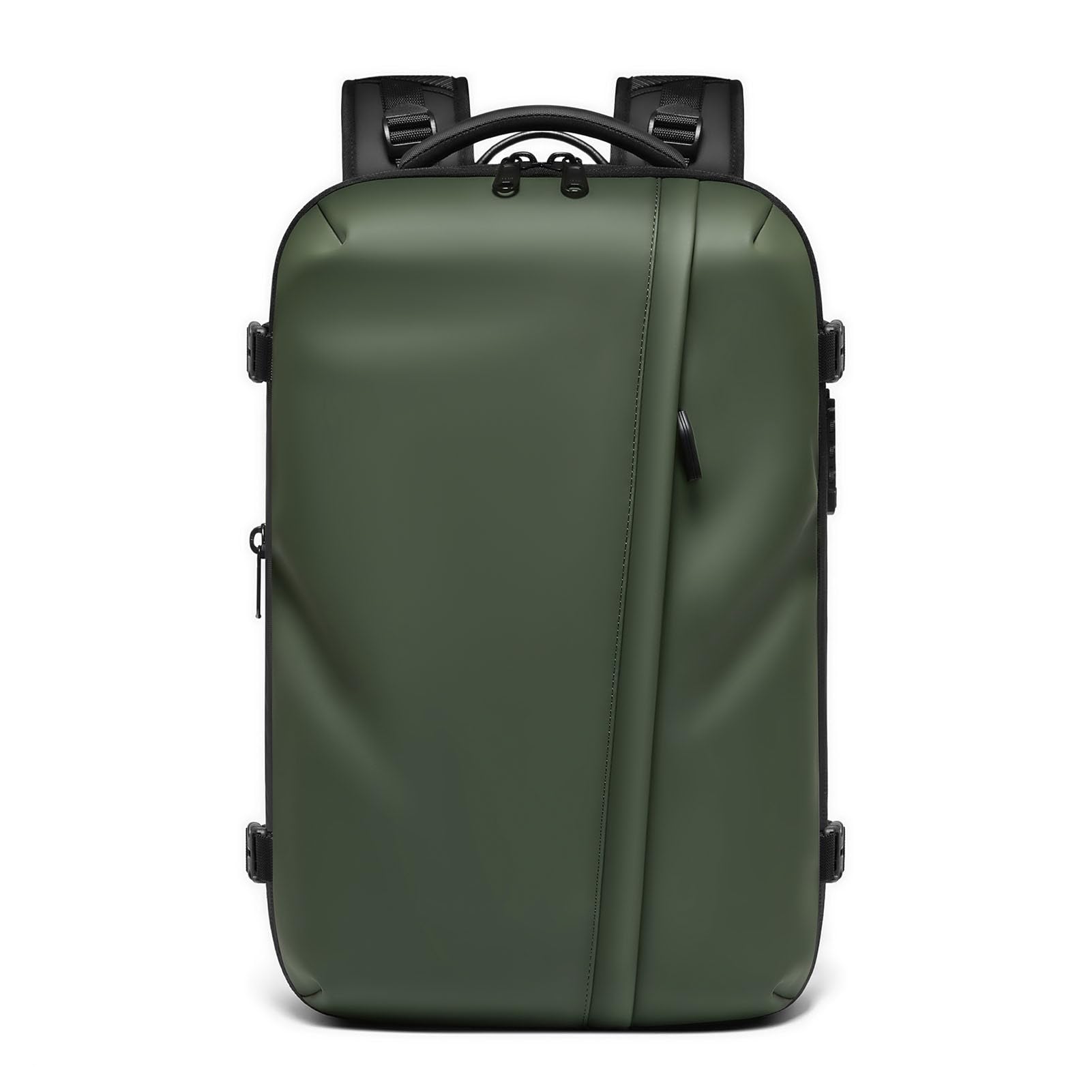 Sac à Dos à Joint Sous Vide, Système de Compression d'air Extensible de 60 L, Sac à Dos à Pompe à Vide USB intégré avec un Design Compact, Idéal pour les Voyages, les Voyages d'affaires et