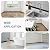 Flexible Baseboard Molding Trim, 4 Inch x 60 Feet Vinyl Wall Base with Wider Self-Adhesive Peel and Stick Cove Base, Rubber Wall Base Moulding Trim, Black