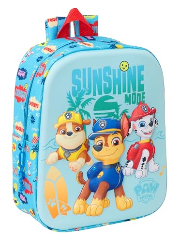 Paw Patrol 3D Kindergartenrucksack, anpassbar an den Wagen, einfache...