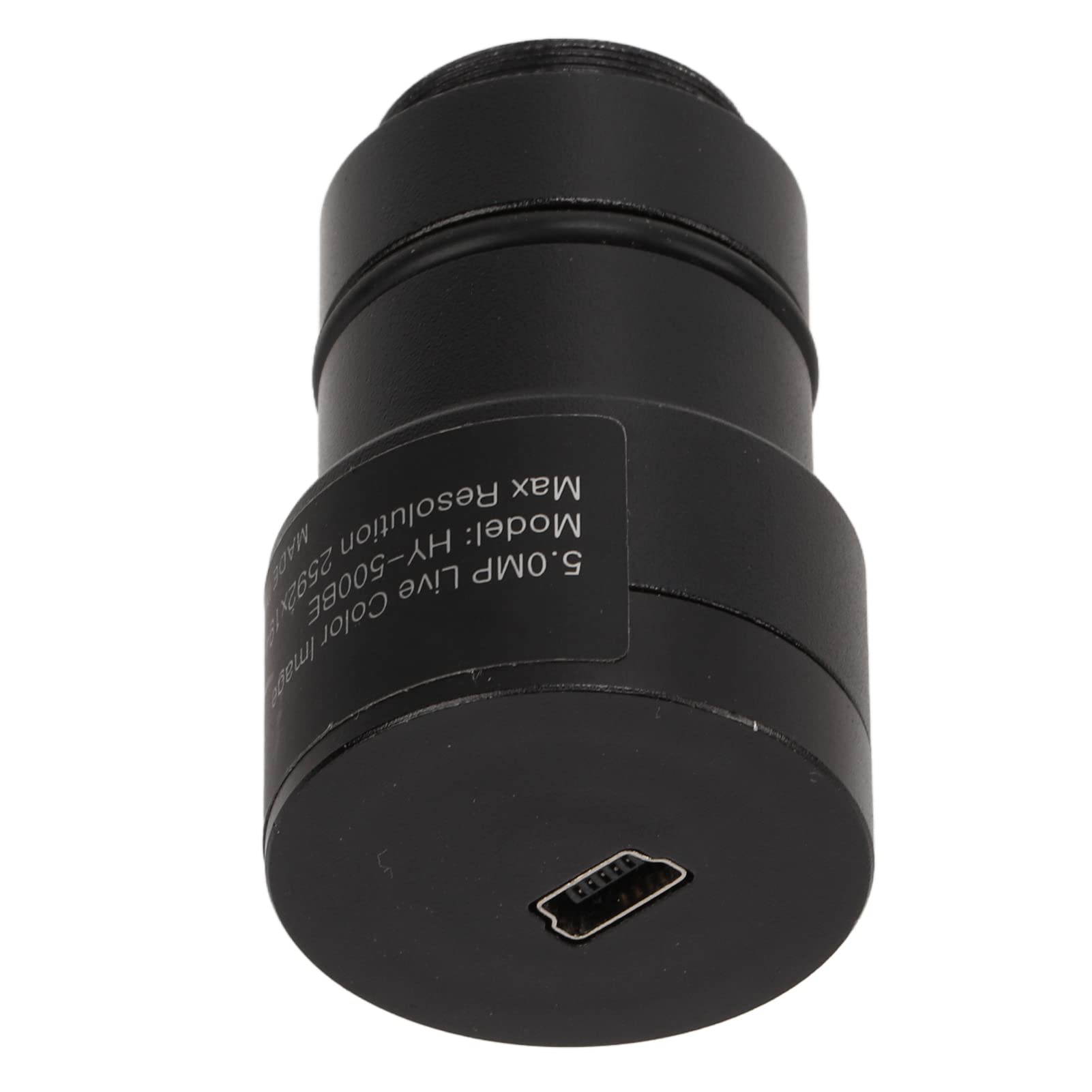Szybka cyfrowa kamera mikroskopowa 5 MP CMOS USB 2.0 w obudowie ze stopu - Kamera przemysłowa do mikroskopów biologicznych i stereoskopowych - Zawiera adaptery 23,2 mm 30 mm i
