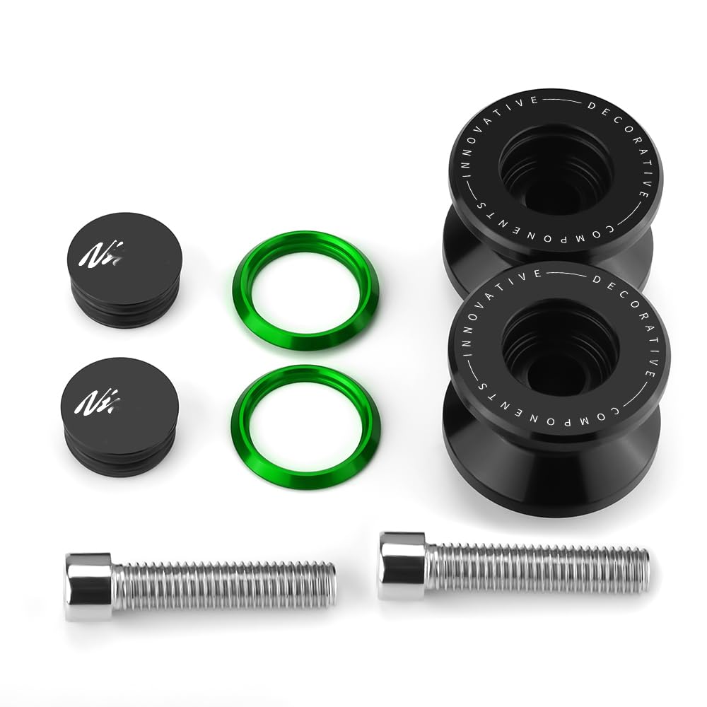 ブラック mmmm様 Amazon.com: 8MM Swingarm Spools Fit For Ninja 400 650 1000SX ZX-6R