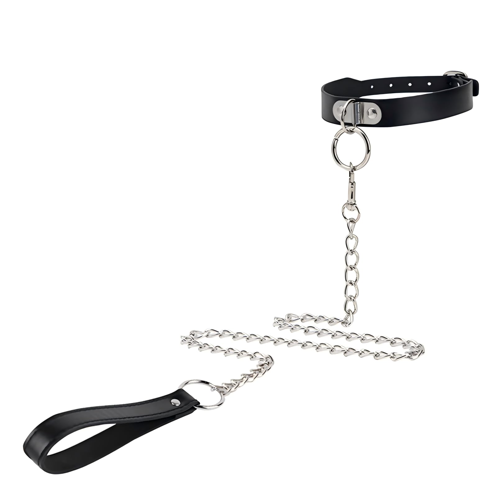 Choker Necklace for Women Collar and Leash Set for Cosplay, Goth Punk Rave Accessories Gothic Jewelry Dresses Sexy Collar for Girls