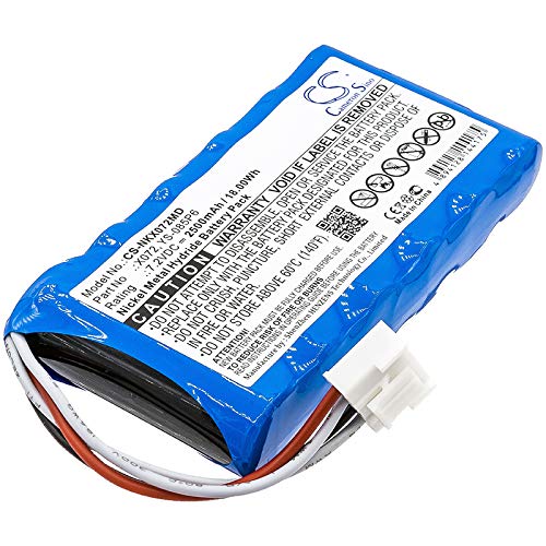 Ni-MH Battery Compatible with Nihon Kohden X072, YS-085P6 OLG-2800, OLG-2800 Monitor, OLV-2700, OLV-2700 Monitor