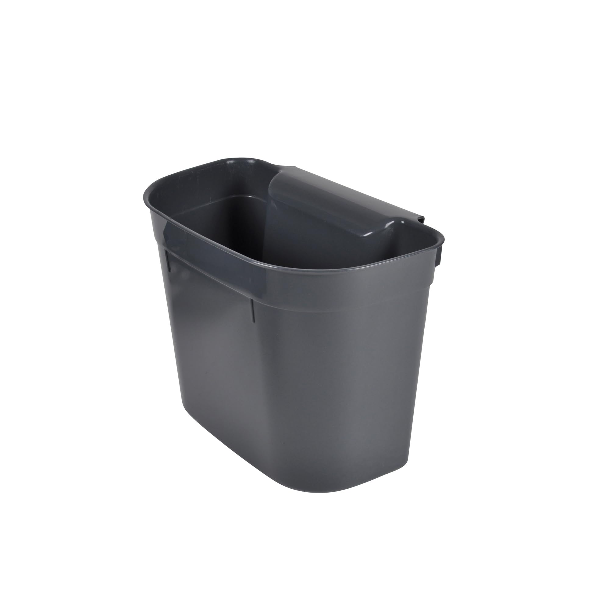 Homéa, Plastic Door Bin 7L 28 x 18 x H 23 cm Anthracite