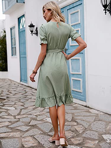 Image of TAGAS Women's Rayon Fit and Flare Knee-Length Dress