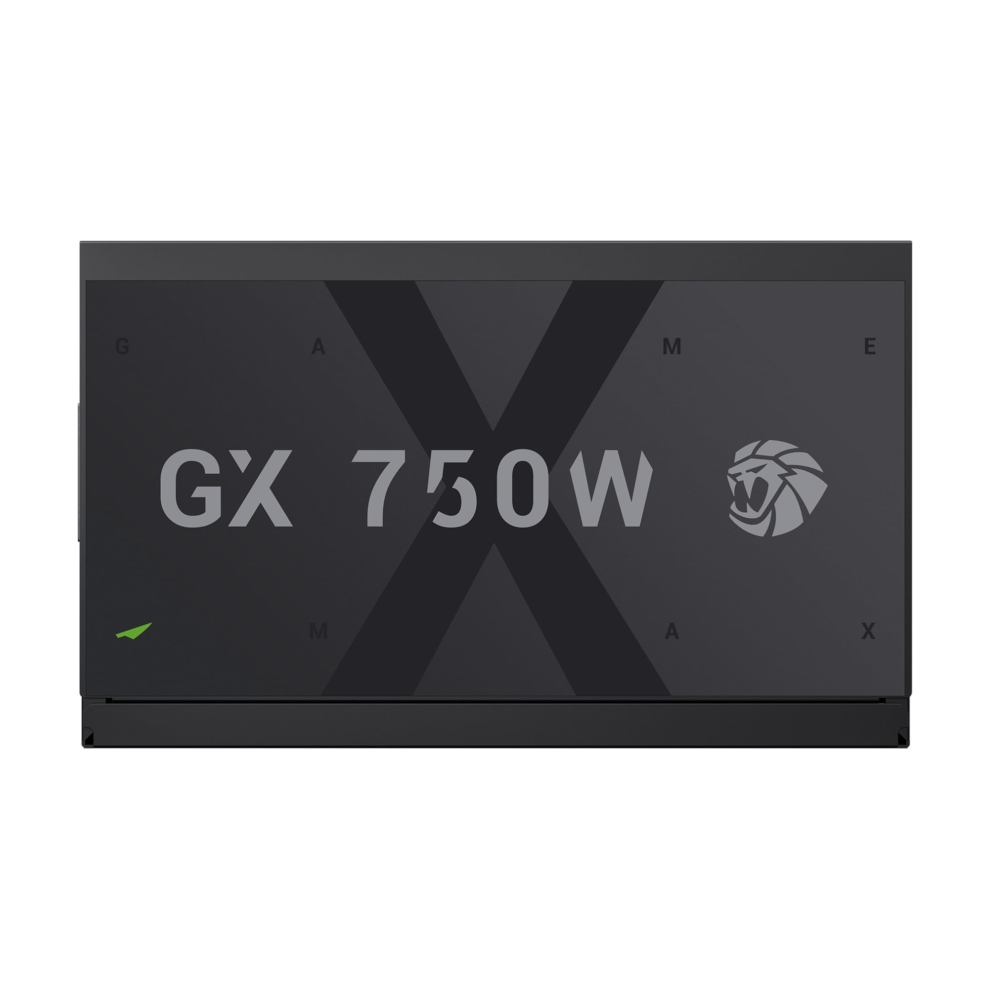 GAMEMAX GX 750GF Alimentation PC 750W, Totalement Modulaire ATX 3.0 avec Câble 12V-2×6 et Prise en Charge PCIe 5.0, 80 Plus Gold, Ventilateur FDB de 120mm, Garantie 10 Ans, Noir