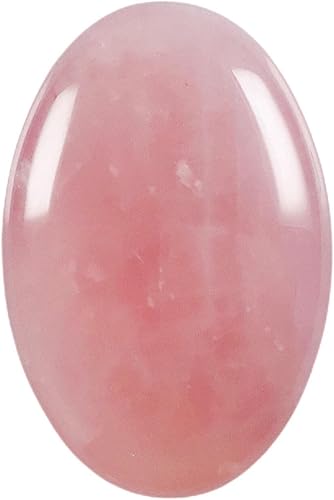 Miniatura 6 de Piedra de preocupación de la palma de cristal ovalada pulida para la ansiedad Reiki Palm Stone para la meditación, 7 chakras