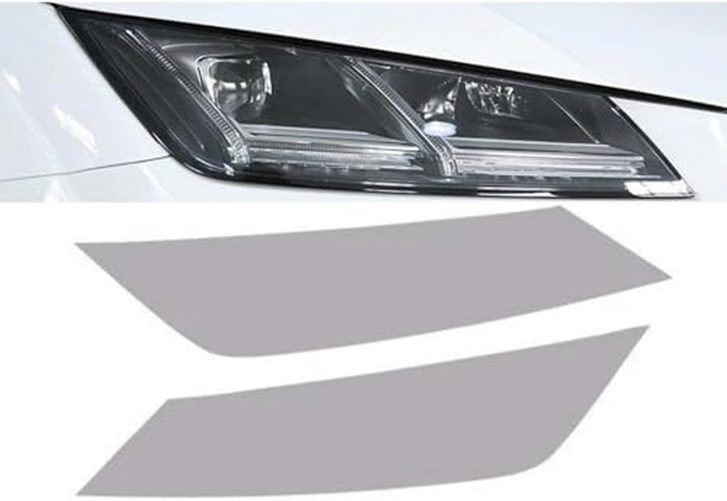 SamLng Car Front Light Film for Audi TT 2015-2022 Car Exterior Headlight Film Front Lamp Tint Film Ppf TPU Car Light Tint Film