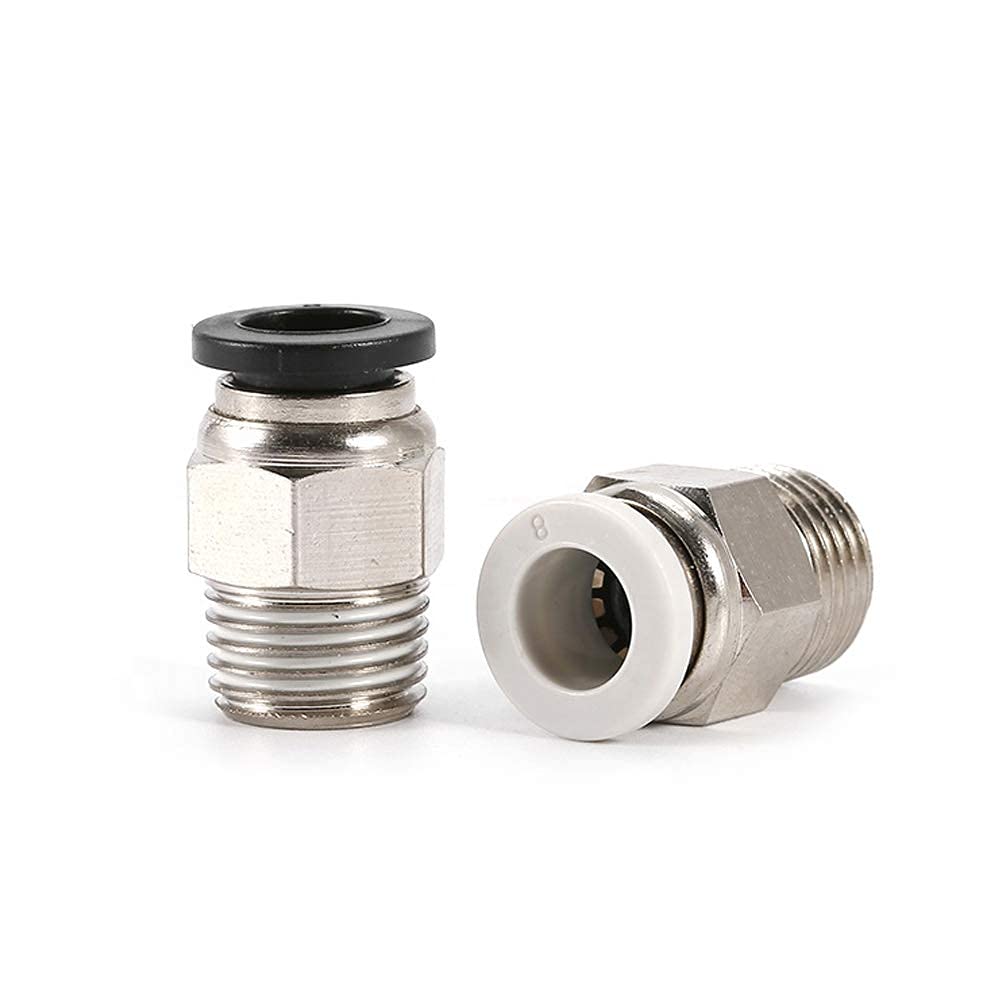 8mm Tube 1/4" BSP Male Air Pipe Push Type Pneumatic Fittings (Pack of 2) (B0CNZQQ3LW) Amazon Price History, Amazon Price Tracker