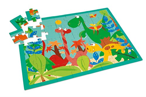 Scratch 276181091 40 Pièces Puzzle Enfant Dino Multicolore
