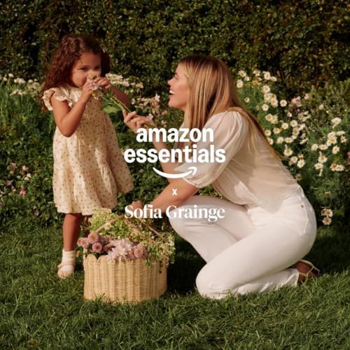 Amazon Essentials X Sofia Grainge Unisex Kids' Baby and Toddlers Unisex Short Sleeve Pajama Set, Light Pink Lemon, 12 Months — view 5