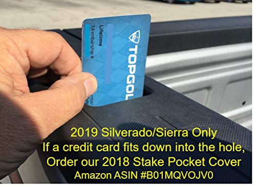 Es Engineered By Schildmeier Stake Pocket Cover Set For 2019-2023 Silverado/Sierra (Set Of 2) Not 3D Printed #TOP3