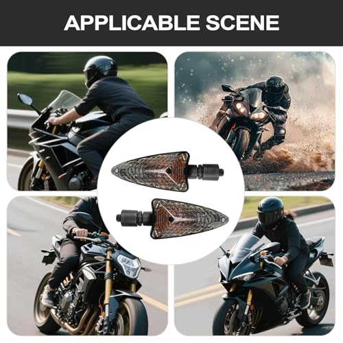LED Clignotants Moto 12V pour Custom Scooter et Quad