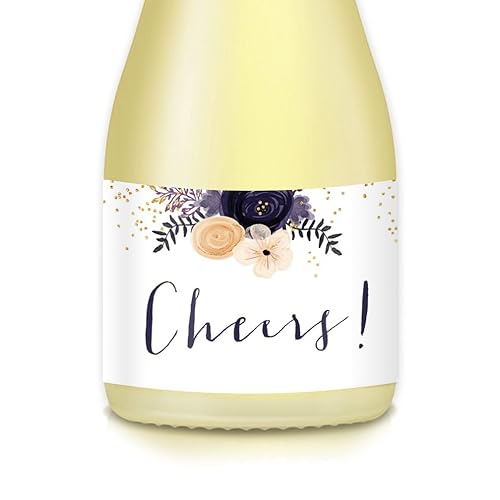 Amazon.com: All Occasion Cheers! Mini Champagne & Wine Bottle ...