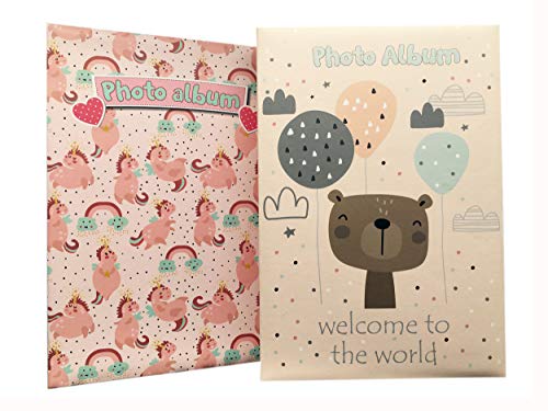 Sunlux Album Fotografico A Tasche 10X15 Per 300 Foto Formato 10X15/10X13 Con Memo - Simpatico Raccoglitore Fotografico - Photo Album 4"X6" - 1 Pz.