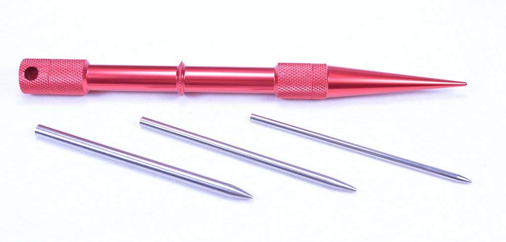 Kit Outils Paracorde En Métal - 5 Outils + Sac De Rangement Pour Nœuds, Tressage, Bracelets