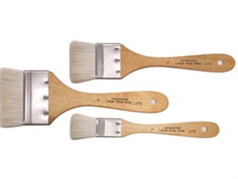Amazon.com: 3 Large Area Soft Wash Paint Brushes~gesso, Basecoating