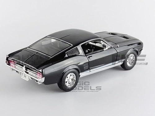 Miniatura 5 de Maisto - 31166bk - 1967 Ford Mustang Fastback 118 Escala - Negro