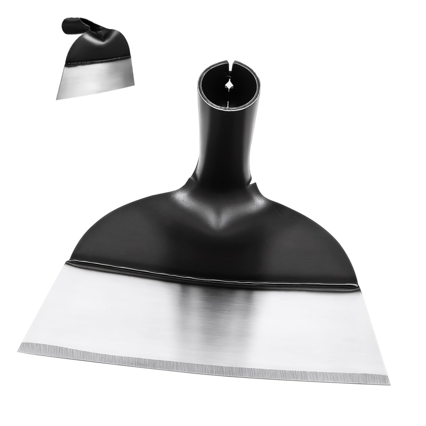 OSALADI Attrezzo da Giardino in Acciaio per Diserbo e Sarchiatura, Manuale da 23,5 Cm senza Manico, Strumento per Orto, Frutteto e Cura del Terreno