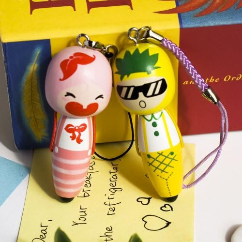 [Cherry & Pineapple] - Cell Phone Charm Strap / Camera Charm Strap / Handbags Charms