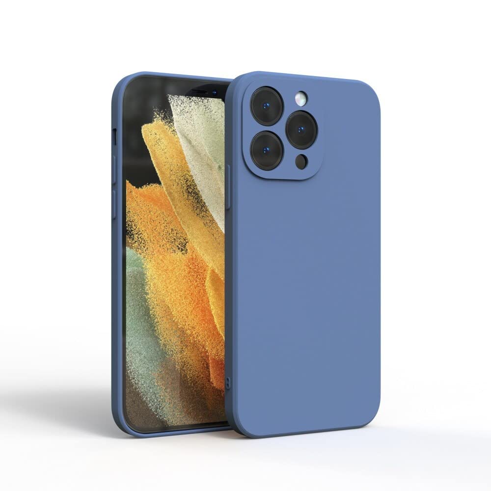 MOBITUSSION Shockproof Flexible Matte Square Pattern Liquid Silicone Camera Protection Back Cover Compatible for iPhone 11 Pro Max (Lavender Grey) (B08QVY5343) Amazon Price History, Amazon Price Tracker