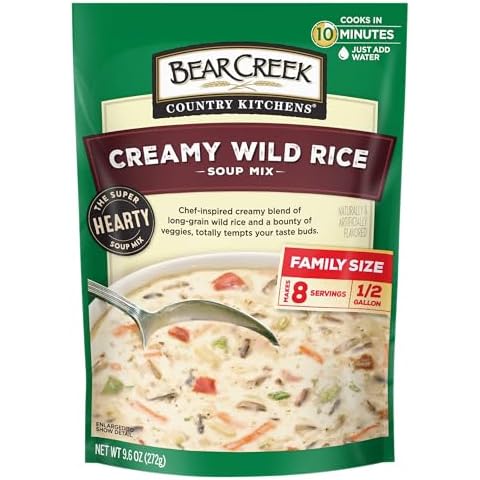 Bear Creek Soup Mix, Creamy Wild Rice, 9.6 Ounce (Pack of 6) Cover