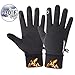 DAYPICKER Guantes de Invierno Ciclismo, Guantes Táctiles Impermeables a Prueba de Viento...