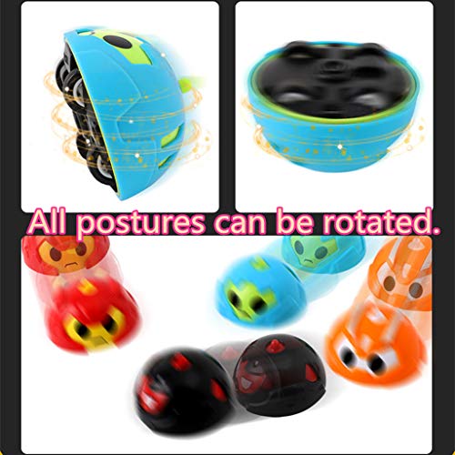 Junlinto,Spinning Top Car Toy Battle Gyro Magic Spinning Top Egg Fidget Toy Kids Toy Party Favor Boys Toy Gift Random delivery