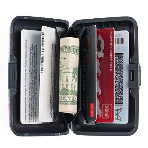 Armored Wallet RFID Secure Data Theft Protection Credit Card Case (Rosie The Riveter)2